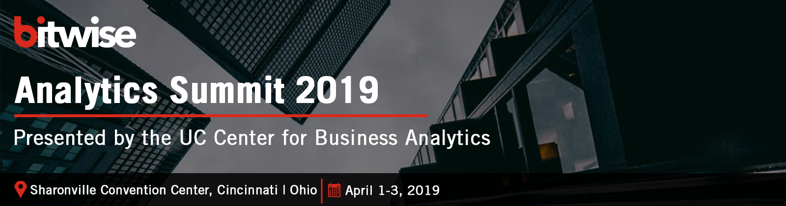 Join us at Analytics Summit 2019