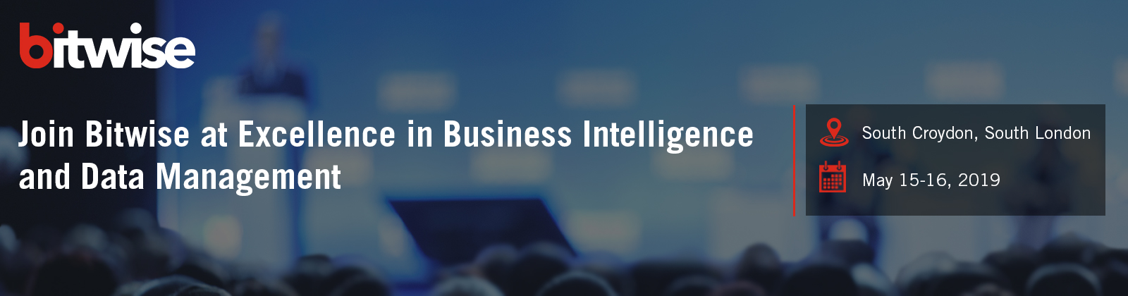 Join us at Excellence in Business Intelligence and Data Management